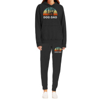 Retro Style Dog Dad Gift For Dog Lover Design Nost Hoodie & Jogger Set | Artistshot