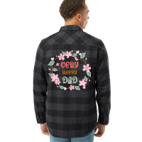 Very Happy Dad Floral Look Hippie Flannel Shirt | Artistshot