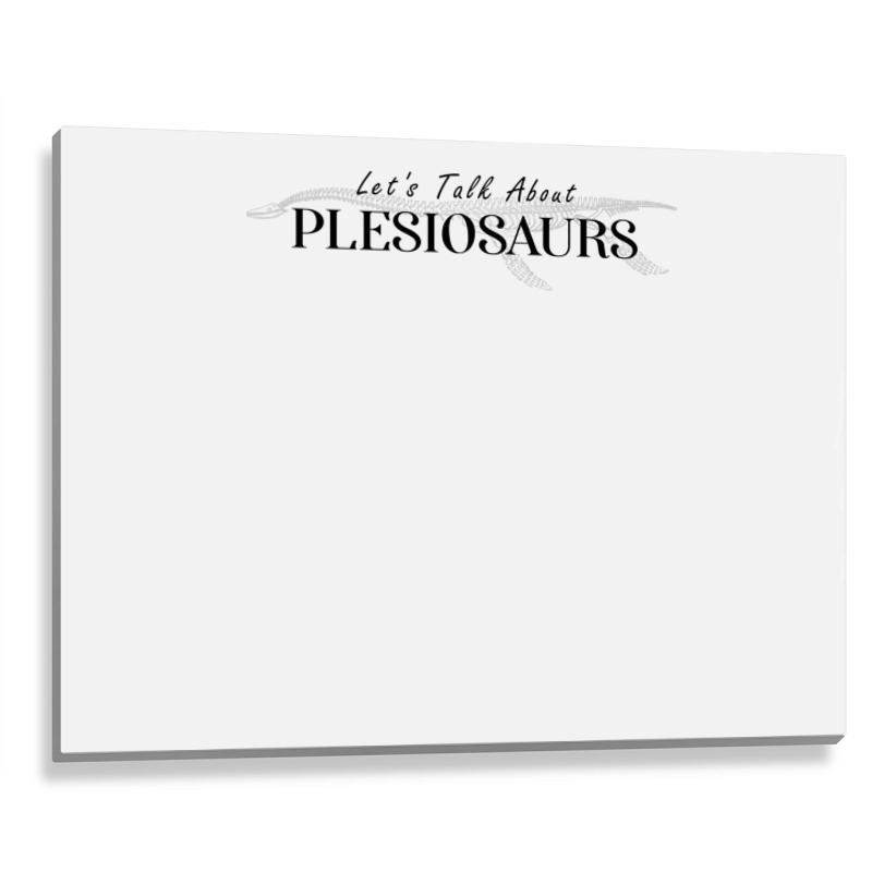 Plesiosaurs Paleontology Lover Vintage Metal Print Horizontal | Artistshot