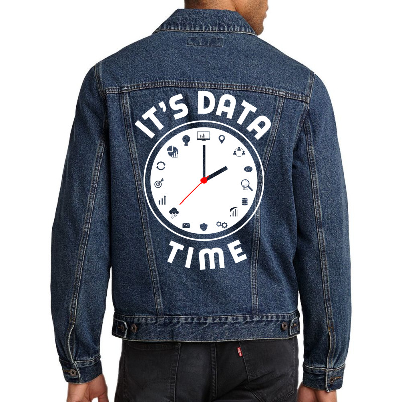 Data Engineering Data Analytics Its Data Time Data Men Denim Jacket by valarydedcjn | Artistshot