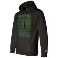 Green Text Data Science Green Champion Hoodie | Artistshot