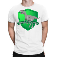 Mesozogwarts Veloslythraptor Green T-shirt | Artistshot