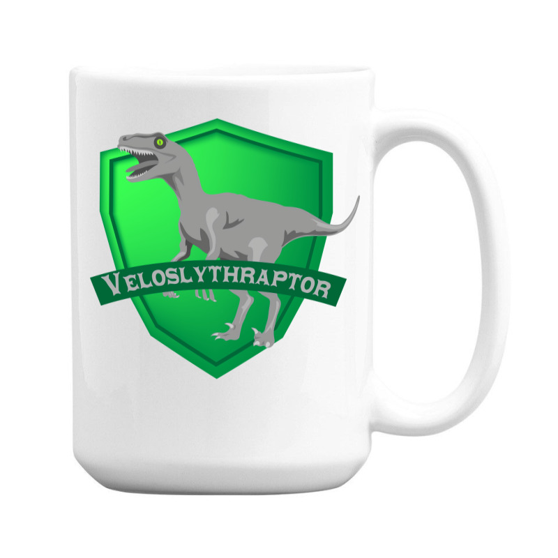 Mesozogwarts Veloslythraptor Green 15 Oz Coffee Mug | Artistshot