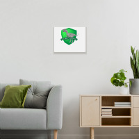 Mesozogwarts Veloslythraptor Green Metal Print Horizontal | Artistshot