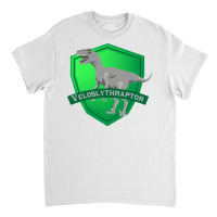 Mesozogwarts Veloslythraptor Green Classic T-shirt | Artistshot