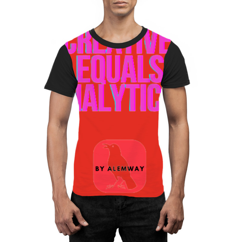 Creative Equals Analytical Cool Graphic T-shirt | Artistshot