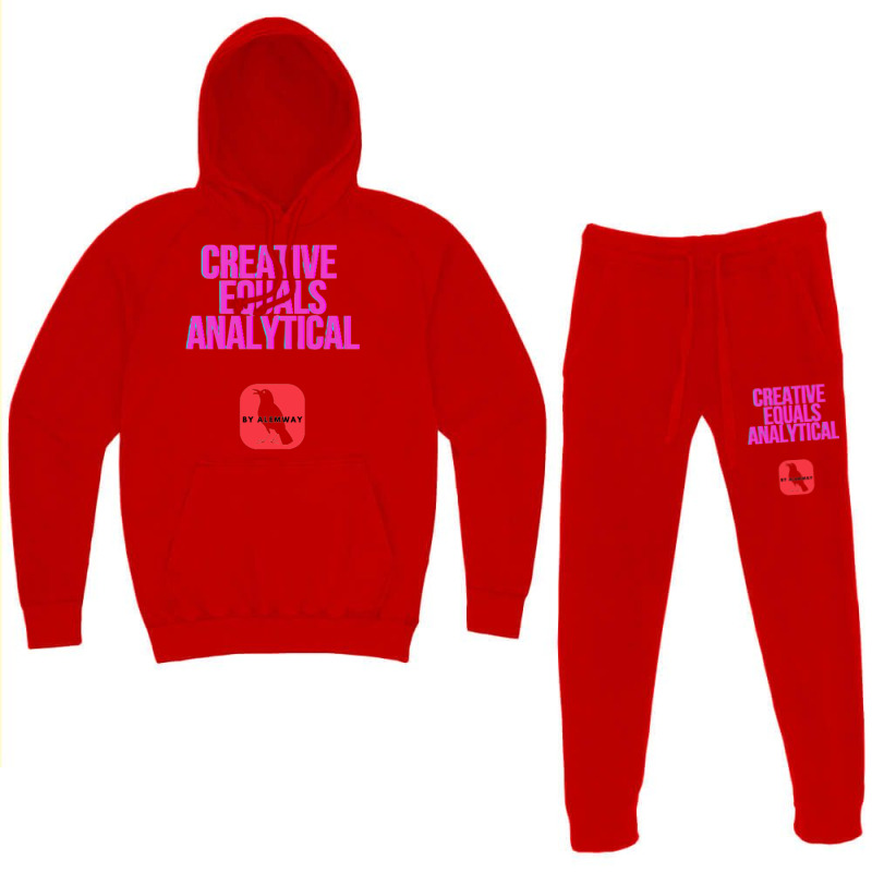 Creative Equals Analytical Cool Hoodie & Jogger Set | Artistshot