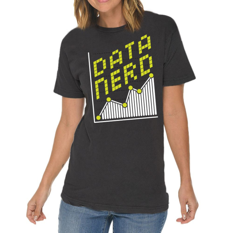 Data Analytics Data Nerd Engineering For A Data Sc Vintage T-shirt | Artistshot