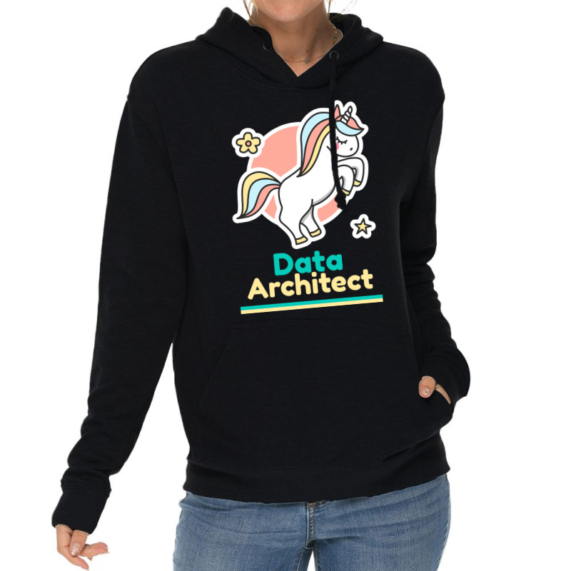 Calm Data Architect Humor Lightweight Hoodie | Artistshot