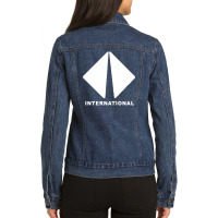 Navistar International Ladies Denim Jacket | Artistshot