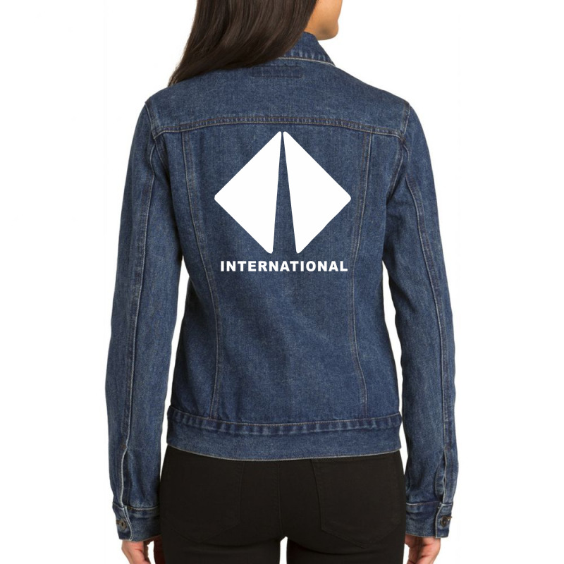 Navistar International Ladies Denim Jacket by binterelisabet | Artistshot