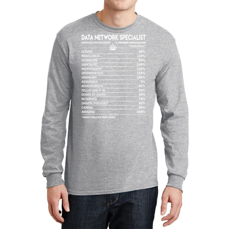 Data Network Specialist T  Data Network Specialist Long Sleeve Shirts | Artistshot