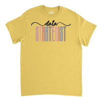 Data Strategist Tall Font Contrast On White Design Classic T-shirt | Artistshot