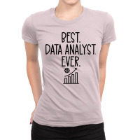 Best Data Analyst Ever Stars Ladies Fitted T-shirt | Artistshot