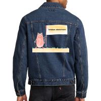 Database Administrator Profession Work Worker Prof Men Denim Jacket | Artistshot