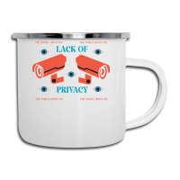 Lack Of Privacy Aesthetic Camper Cup | Artistshot