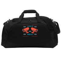 Lack Of Privacy Aesthetic Active Duffel | Artistshot