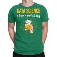 Beer Perfect Day Data Science Vintage T-shirt | Artistshot