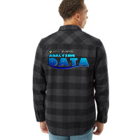 Analyzing Data Girl Flannel Shirt | Artistshot