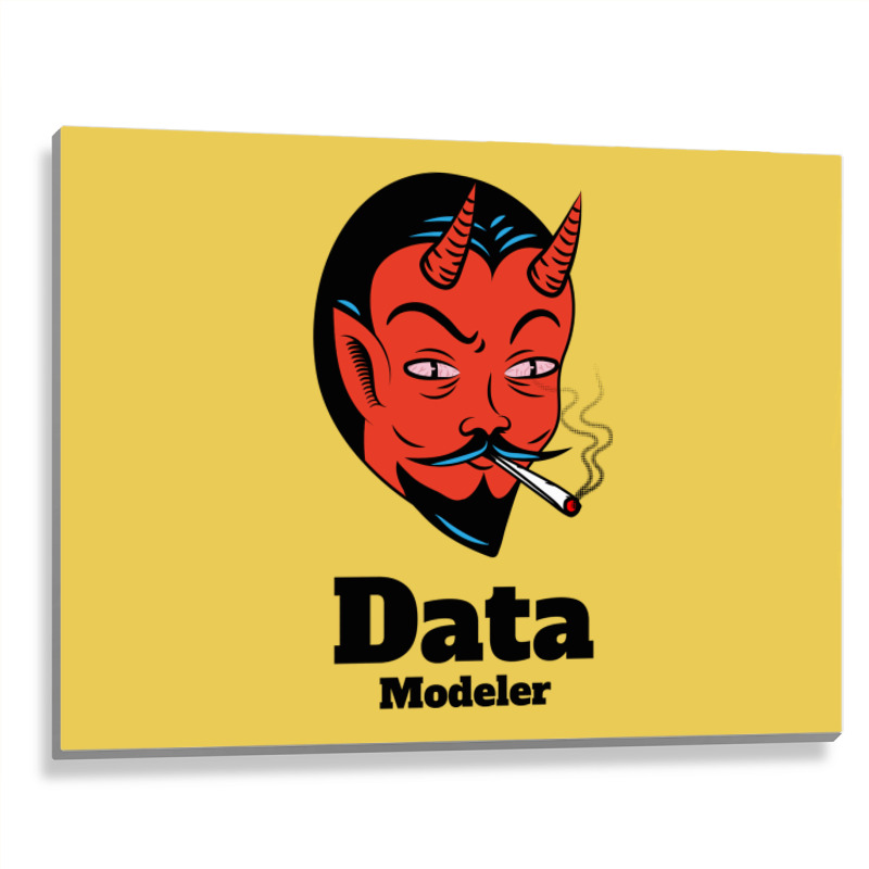 Data Modeler Master Gift Metal Print Horizontal | Artistshot