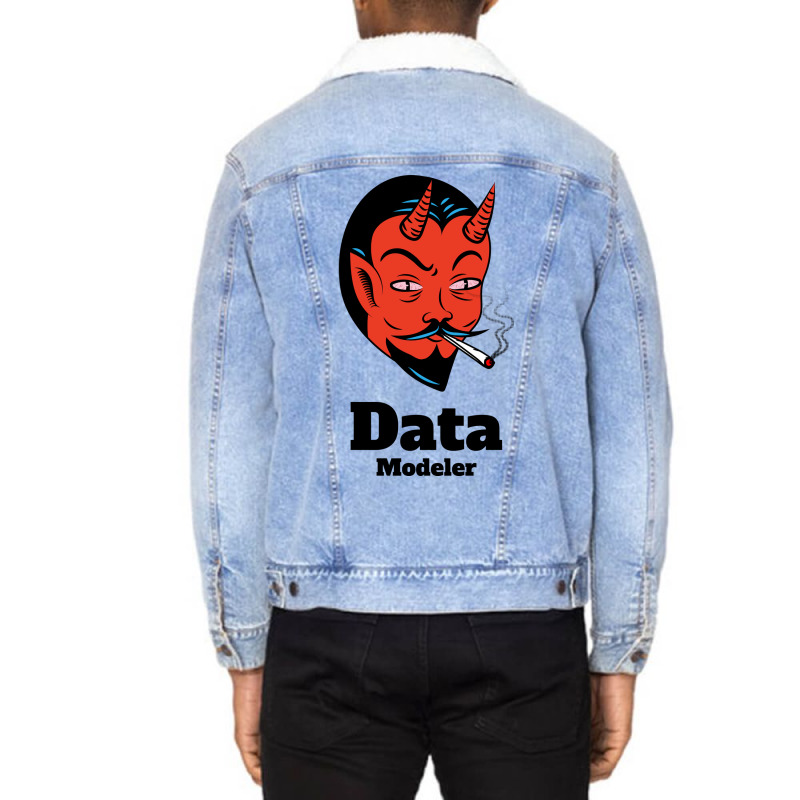 Data Modeler Master Gift Unisex Sherpa-lined Denim Jacket | Artistshot