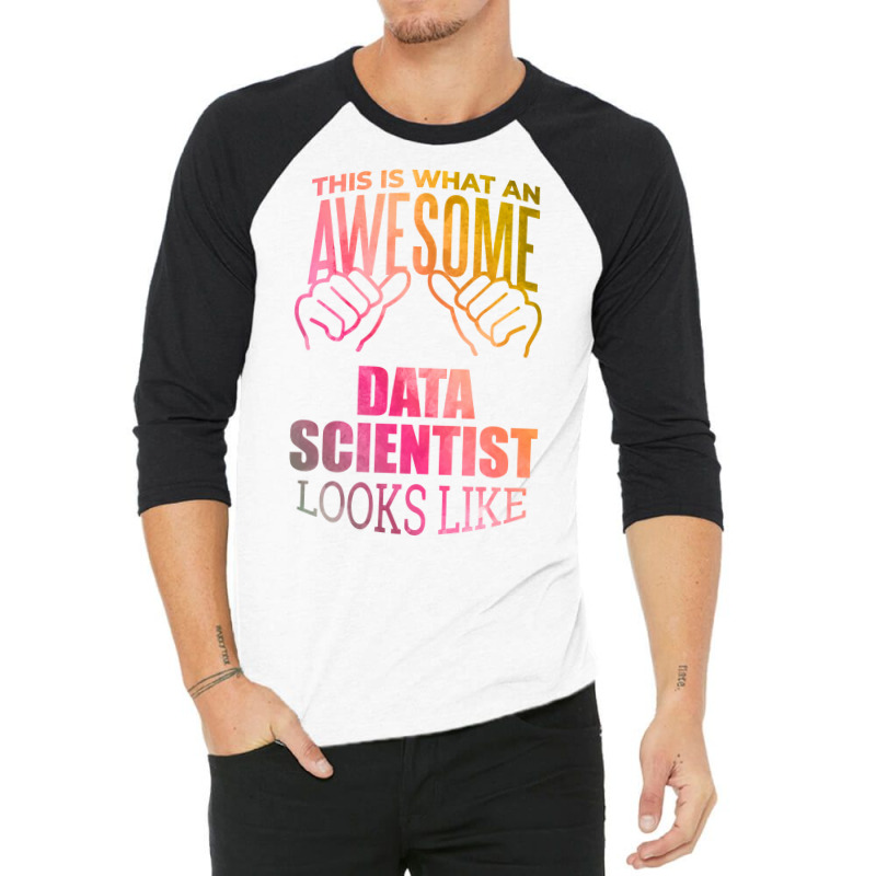 Data Scientist Aesthetic Travel 3/4 Sleeve Shirt | Artistshot