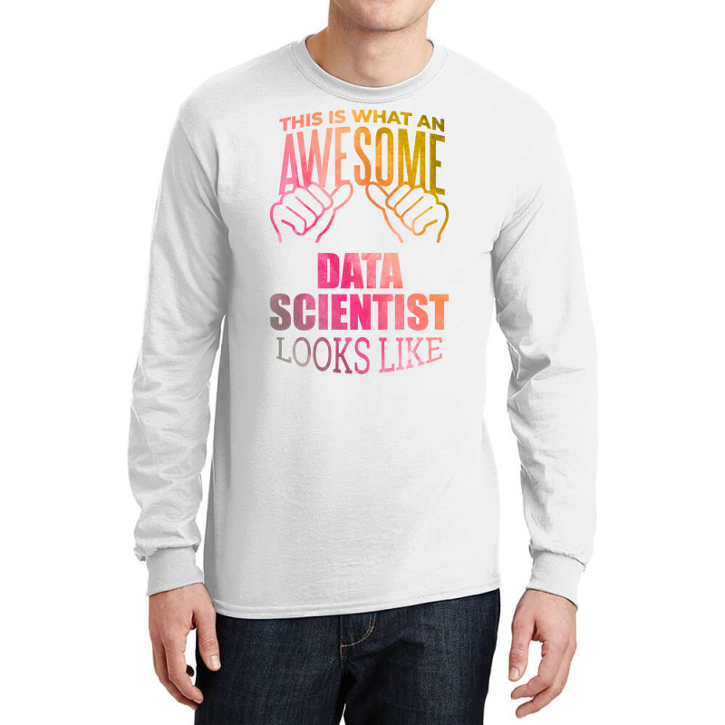 Data Scientist Aesthetic Travel Long Sleeve Shirts | Artistshot