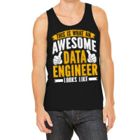 Data Engineer Funny Data Analyst Specialist Data E Tank Top | Artistshot