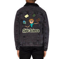 Data Scientist Summer Unisex Sherpa-lined Denim Jacket | Artistshot