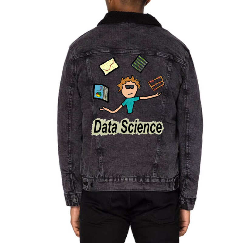 Data Scientist Summer Unisex Sherpa-lined Denim Jacket | Artistshot