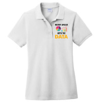 Nerd Design Quote 80s Ladies Polo Shirt | Artistshot