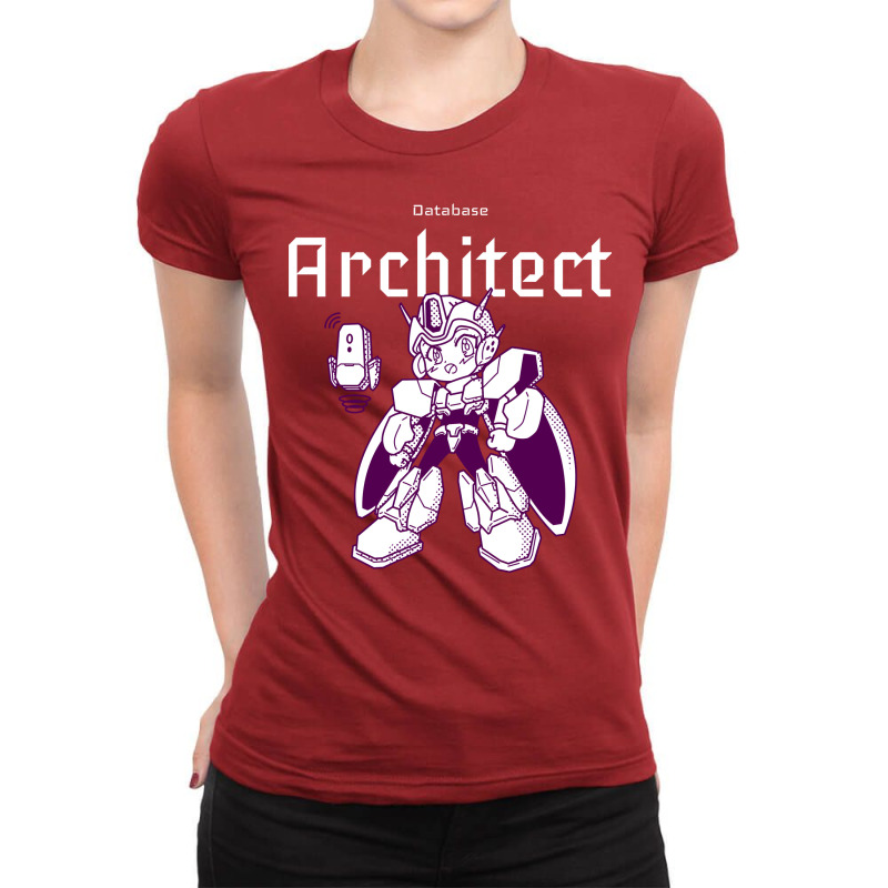 Handsome Data Architect Girl Ladies Fitted T-Shirt by kazzatzanio | Artistshot