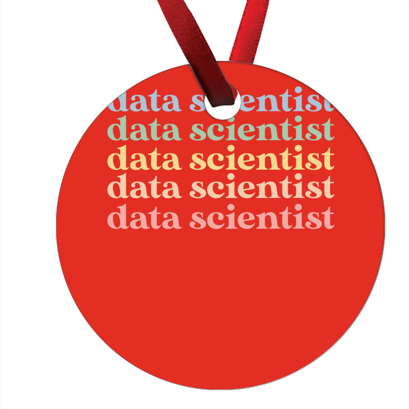 Data Scientist Gift Retro Data Scientist 70s Ornament | Artistshot