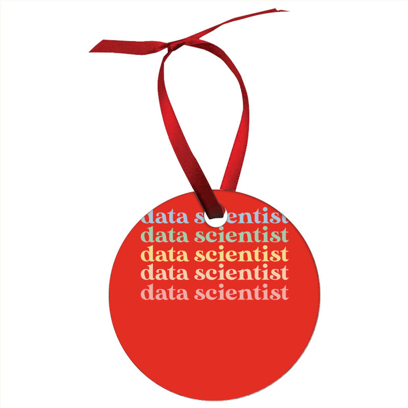 Data Scientist Gift Retro Data Scientist 70s Ornament | Artistshot