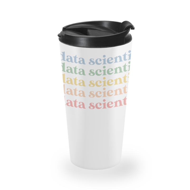 Data Scientist Gift Retro Data Scientist 70s Travel Mug | Artistshot