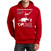 Styracosaurus Fact Sheet Retro Unisex Hoodie | Artistshot