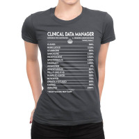 Clinical Data Manager T  Daily Factors 2 Gift Item Ladies Fitted T-shirt | Artistshot