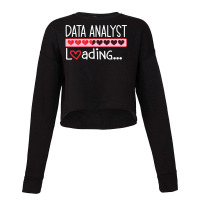 Data Analyst Loading Vintage Cropped Sweater | Artistshot