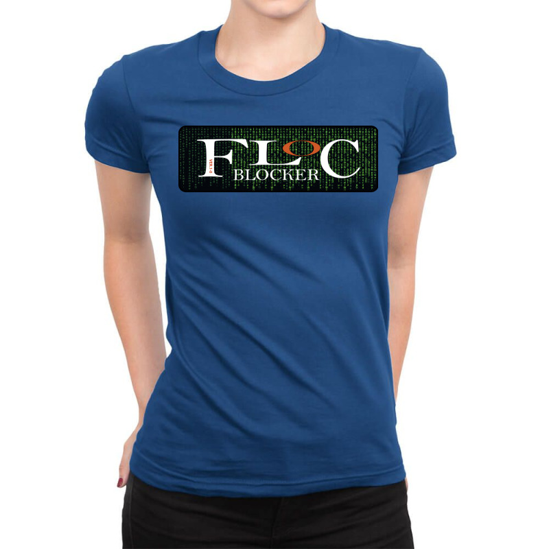 Floc Blocker Gift Ladies Fitted T-Shirt by ayobtsezary | Artistshot