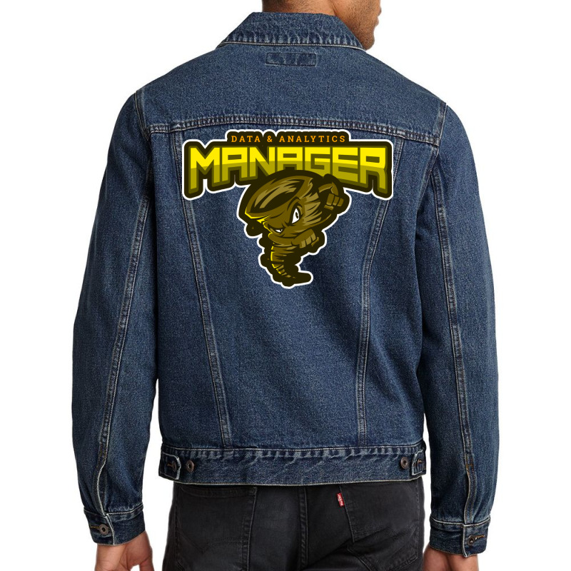 Furious Data Analytics Manager Gift Men Denim Jacket by wideprietlo | Artistshot