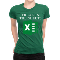 Freak In The Sheets 70s Hippie Ladies Fitted T-shirt | Artistshot