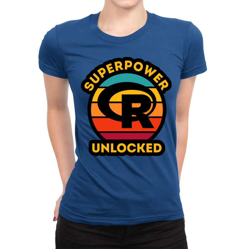 Superpower Unlocked Love Ladies Fitted T-Shirt by aploonennial | Artistshot