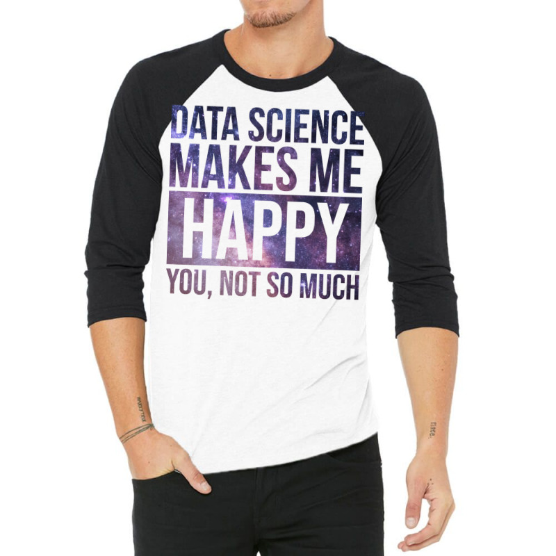 Data Science Boy 3/4 Sleeve Shirt | Artistshot