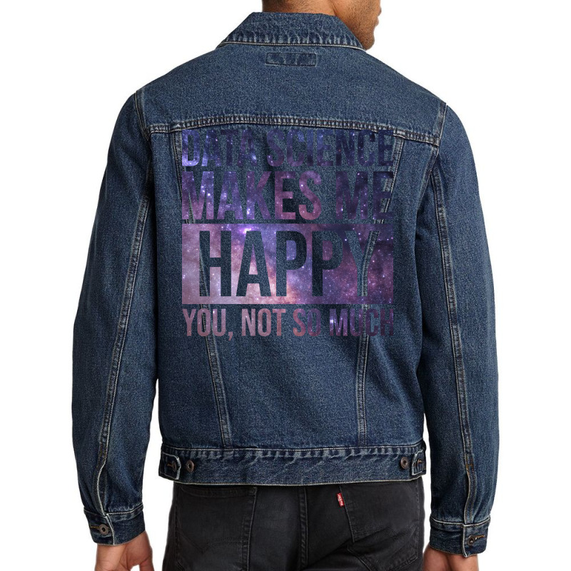 Data Science Boy Men Denim Jacket | Artistshot