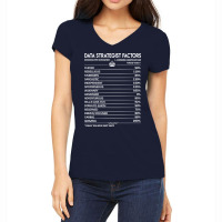 Data Strategist T  Data Strategist Factors Daily G Women's V-neck T-shirt | Artistshot