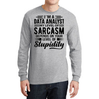 Im A Data Analyst Yellow Long Sleeve Shirts | Artistshot