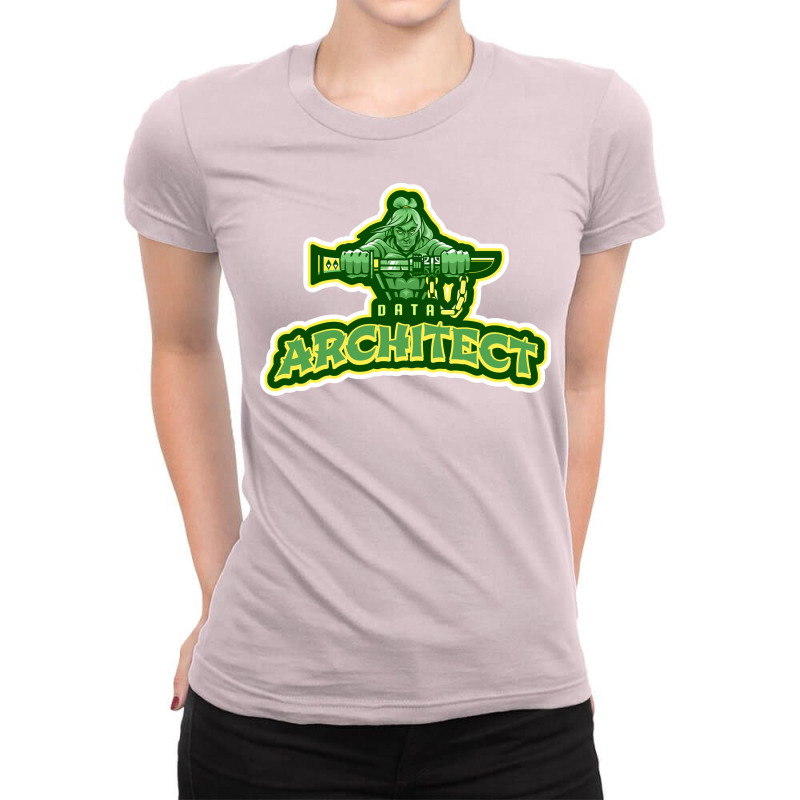 The Data Architect Leader Hipster Ladies Fitted T-Shirt by aploonennial | Artistshot