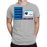 Big Data Flat Illustration Design Hippie T-shirt | Artistshot