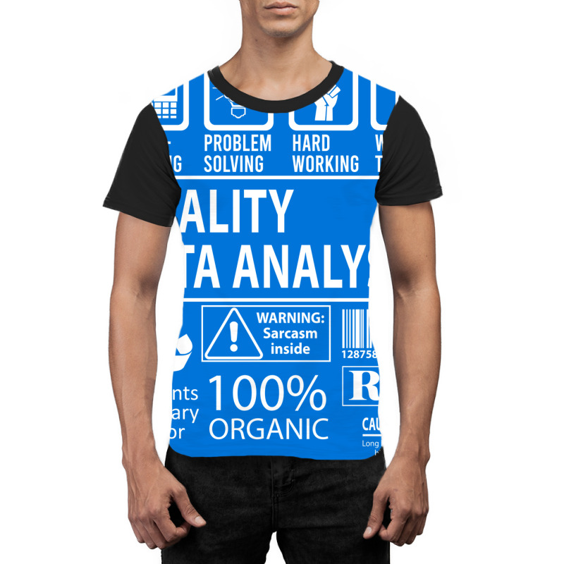 Quality Data Analyst T  Multitasking Certified Job Graphic T-shirt | Artistshot