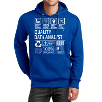 Quality Data Analyst T  Multitasking Certified Job Unisex Hoodie | Artistshot